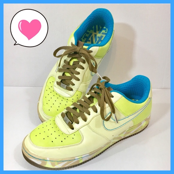 Nike Af 82 Air Force Xxv Lime Greenblue 